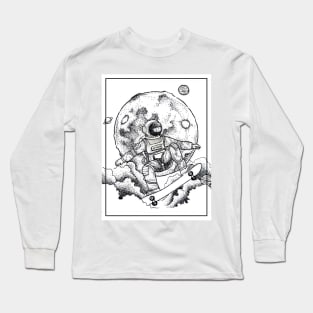 SPACE SKATER | ASTRONAUT Long Sleeve T-Shirt